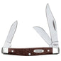 Case Knives Brown Synthetic Medium Stockman Sloped Bolster Folding Pocket Knife
