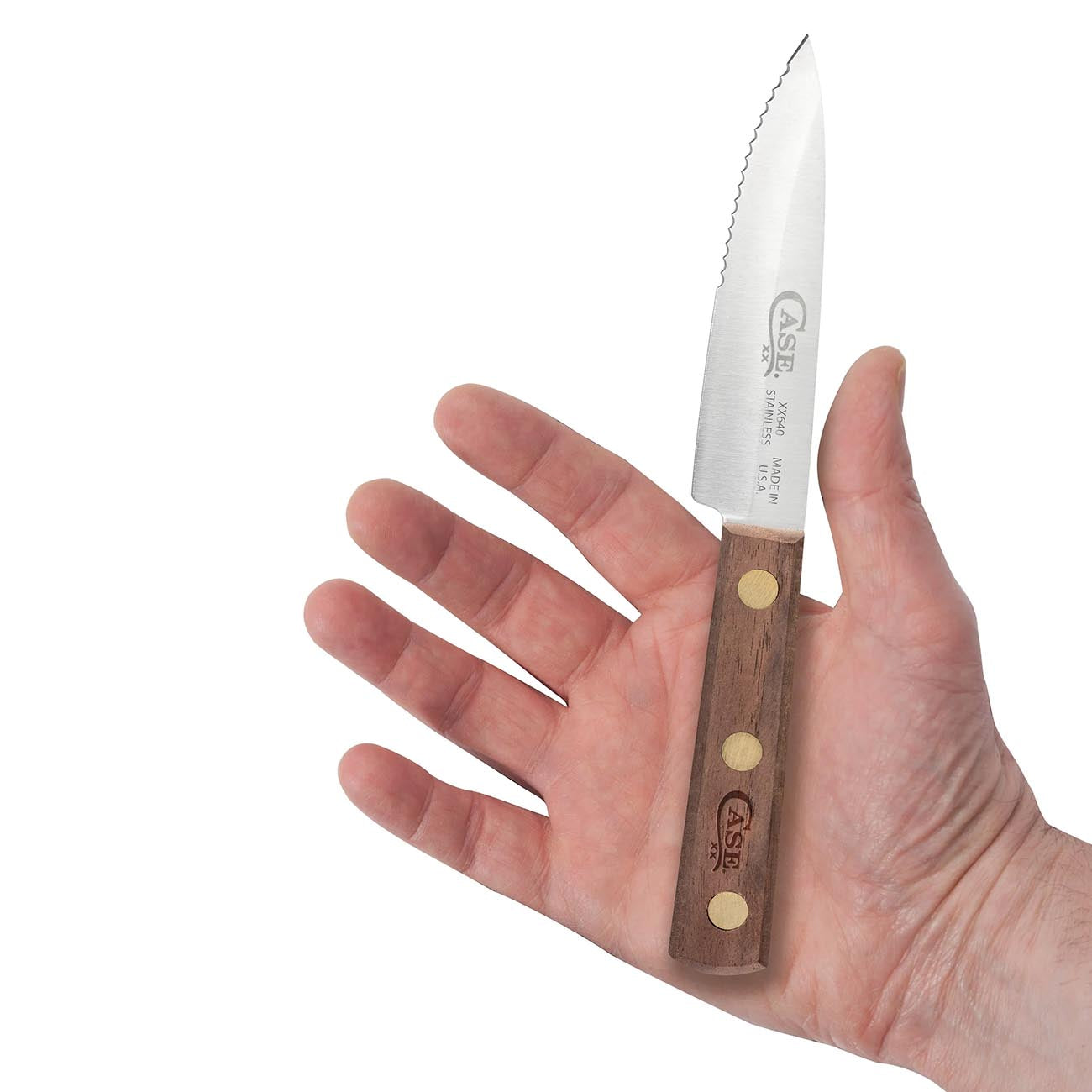 Case Knives Cutlery Steak Knife with Solid Walnut Handle