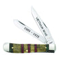 Case Knives Vietnam War Gift Set - Embellished Smooth Natural Bone Trapper