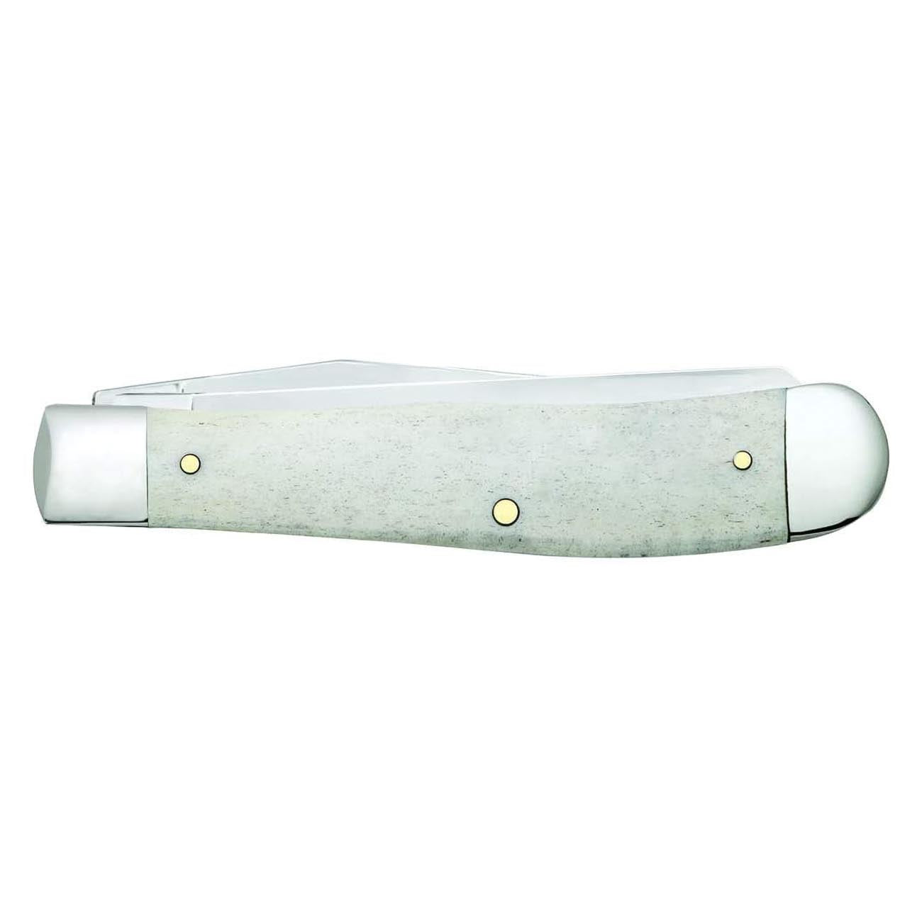 Case Knives Vietnam War Gift Set - Embellished Smooth Natural Bone Trapper