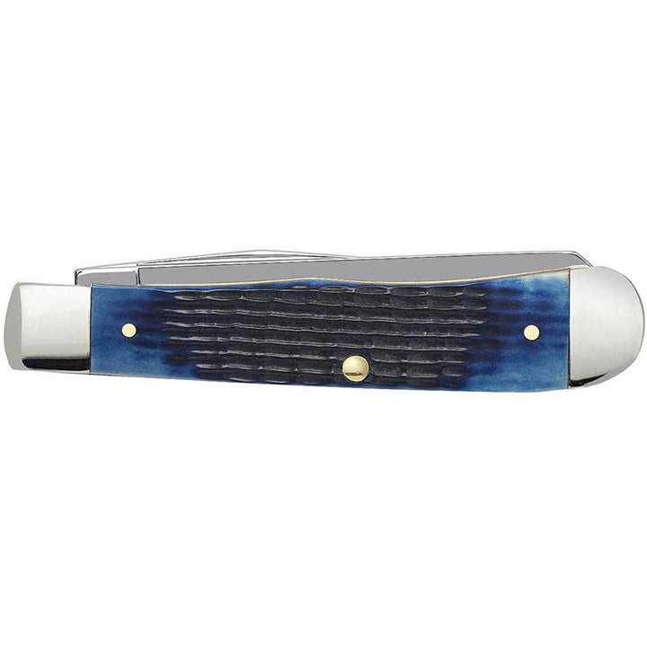 Case Blue bone Trapper clip and spey blades