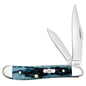 Case Knives Pocket Worn Peach Seed Jig Mediterranean Blue Bone Peanut