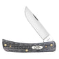 Case Knives Pocket Worn Crandall Jig Gray Bone Sod Buster Jr