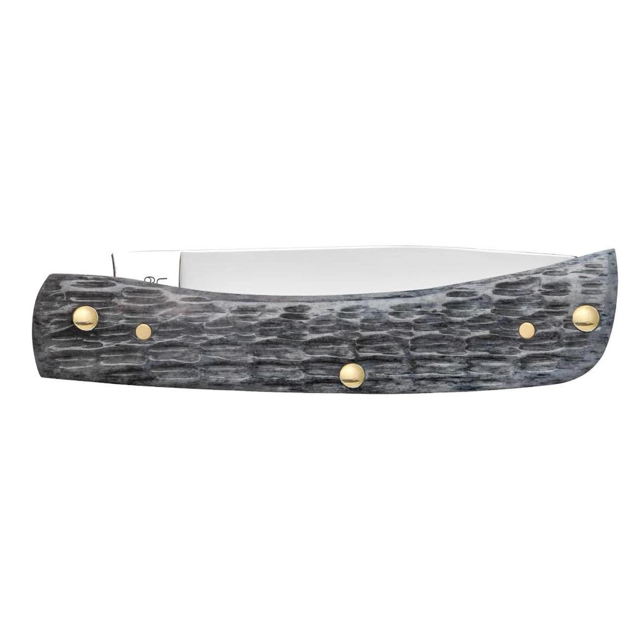 Case Knives Pocket Worn Crandall Jig Gray Bone Sod Buster Jr