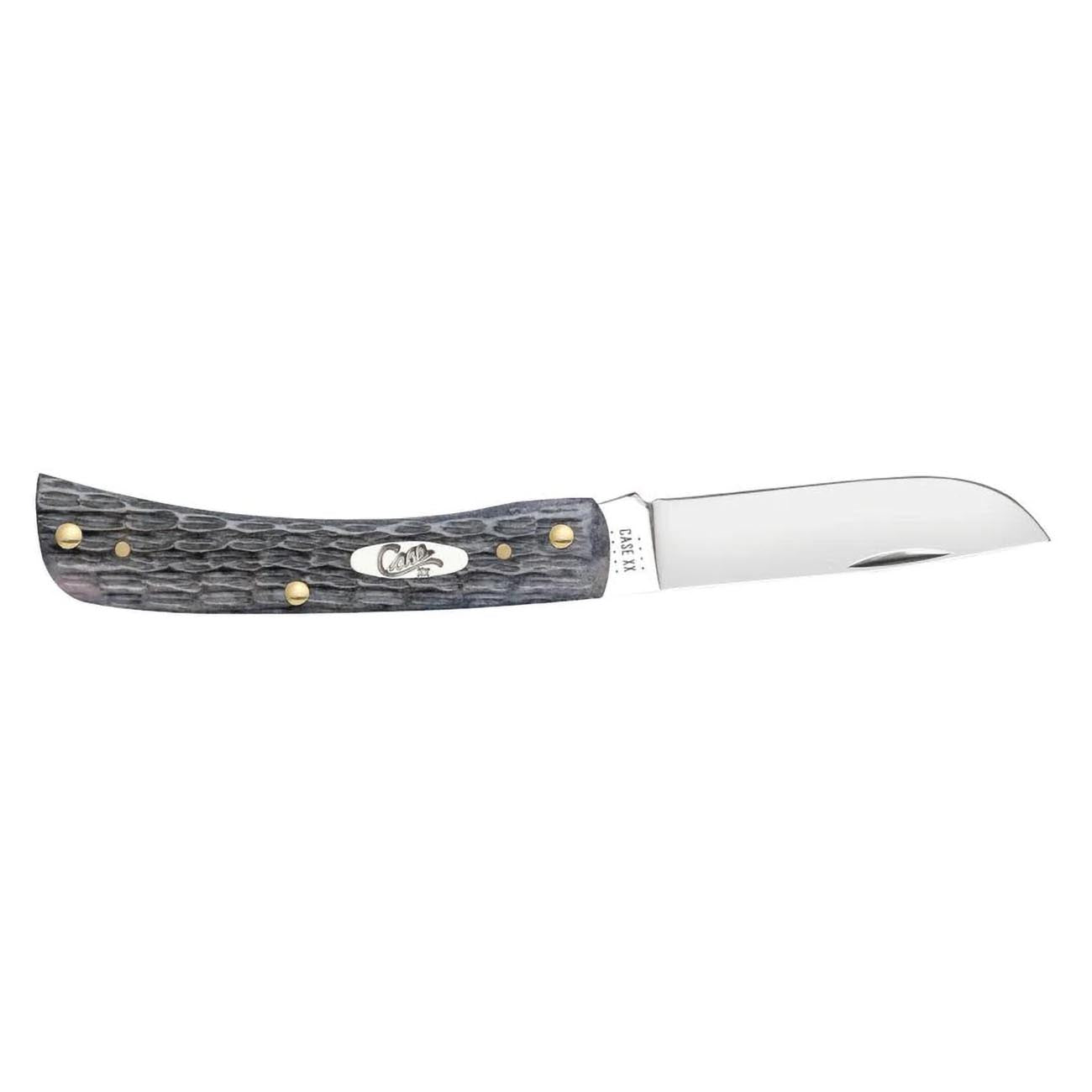 Case Knives Pocket Worn Crandall Jig Gray Bone Sod Buster Jr