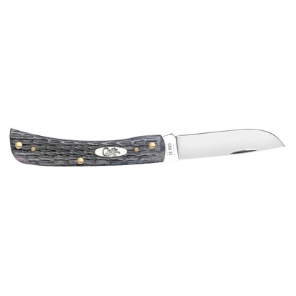 Case Knives Pocket Worn Crandall Jig Gray Bone Sod Buster Jr
