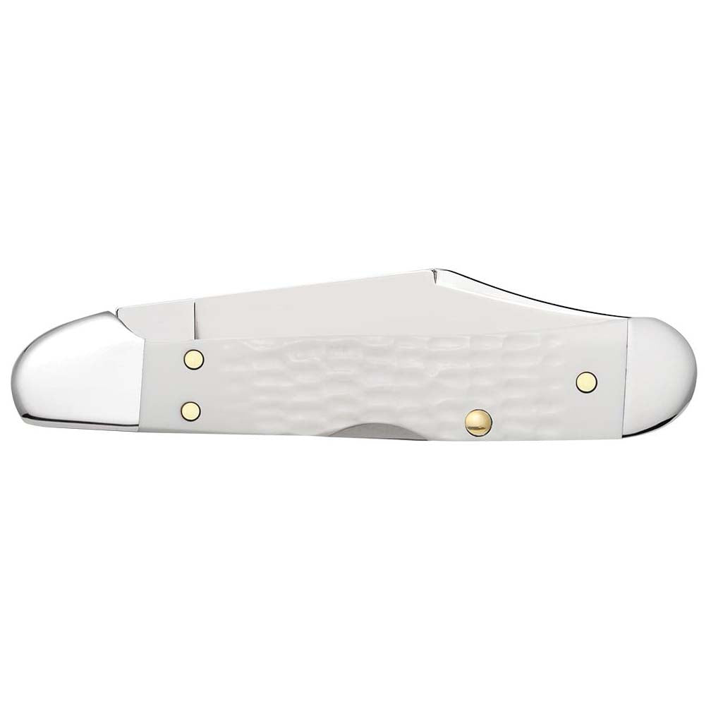 Case Knives SparXX Standard Jig White Synthetic Mini CopperLock Folding Pocket Knife