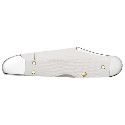 Case Knives SparXX Standard Jig White Synthetic Mini CopperLock Folding Pocket Knife