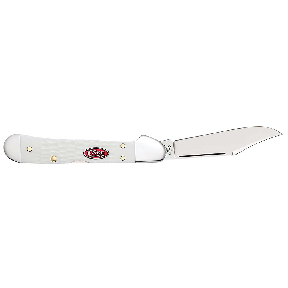 Case Knives SparXX Standard Jig White Synthetic Mini CopperLock Folding Pocket Knife