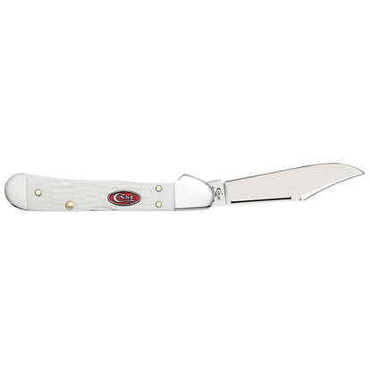 Case Knives SparXX Standard Jig White Synthetic Mini CopperLock Folding Pocket Knife