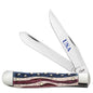 Case Star Spangled Series Embellished Smooth Natural Bone Trapper
