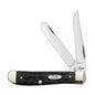 Case Knives Jigged Buffalo Horn Medium Stockman with Pen Blade