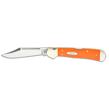 Case Knives Folding Orange Synthetic Smooth CopperLock