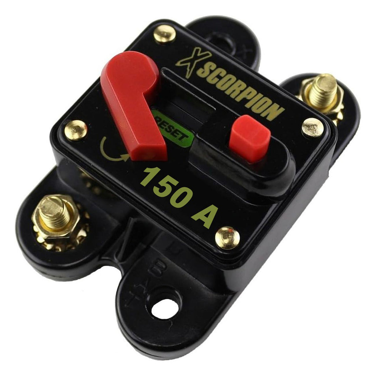 Xscorpion Circuit Breaker with Manual Reset - 150 Amp