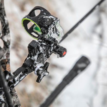 CBE Archery Tactic Hybrid 3-Pin Bow Sight with 0.019 Fibers (Ambidextrous)