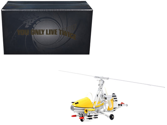 Little Nellie Gyrocopter Yellow James Bond 007 "You Only Live Twice" (1967) Movie T&y Diecast Model by Corgi
