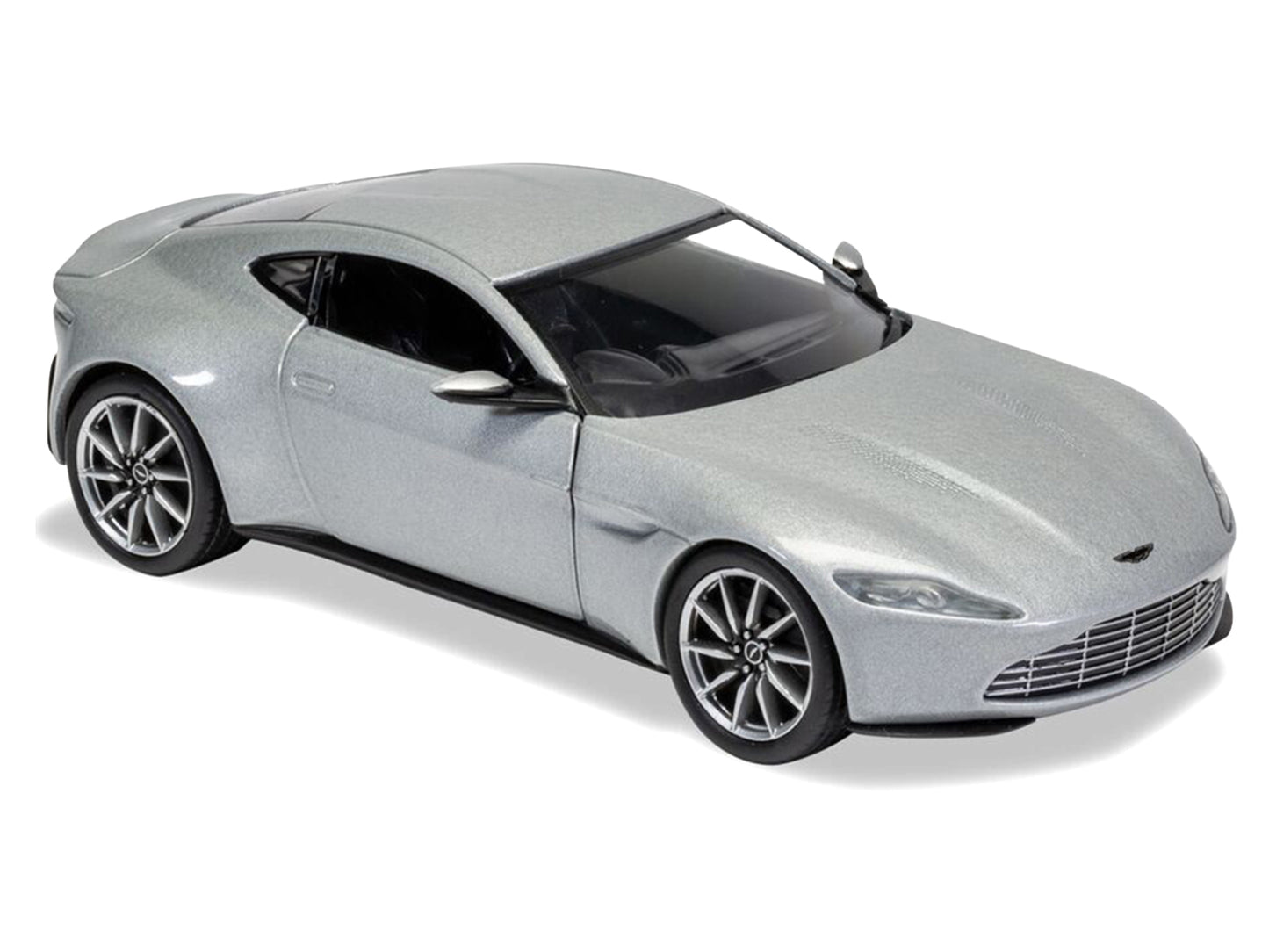 Aston Martin DB10 RHD (Right Hand Drive) Silver Metallic James Bond 007 "Spectre" (2015) Movie Diecast Model Car by Corgi