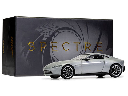 Aston Martin DB10 RHD (Right Hand Drive) Silver Metallic James Bond 007 "Spectre" (2015) Movie Diecast Model Car by Corgi