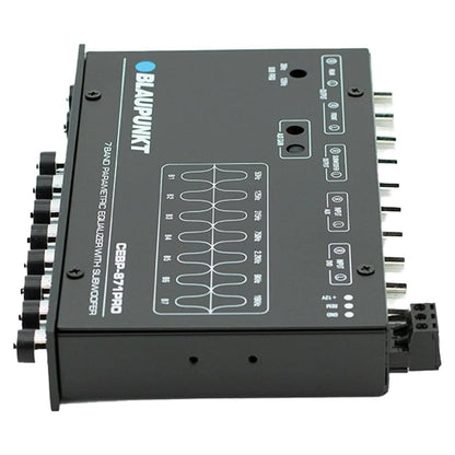 Blaupunkt 7-Band 1/2 DIN Parametric Pre-Amp EQ with Sub Output