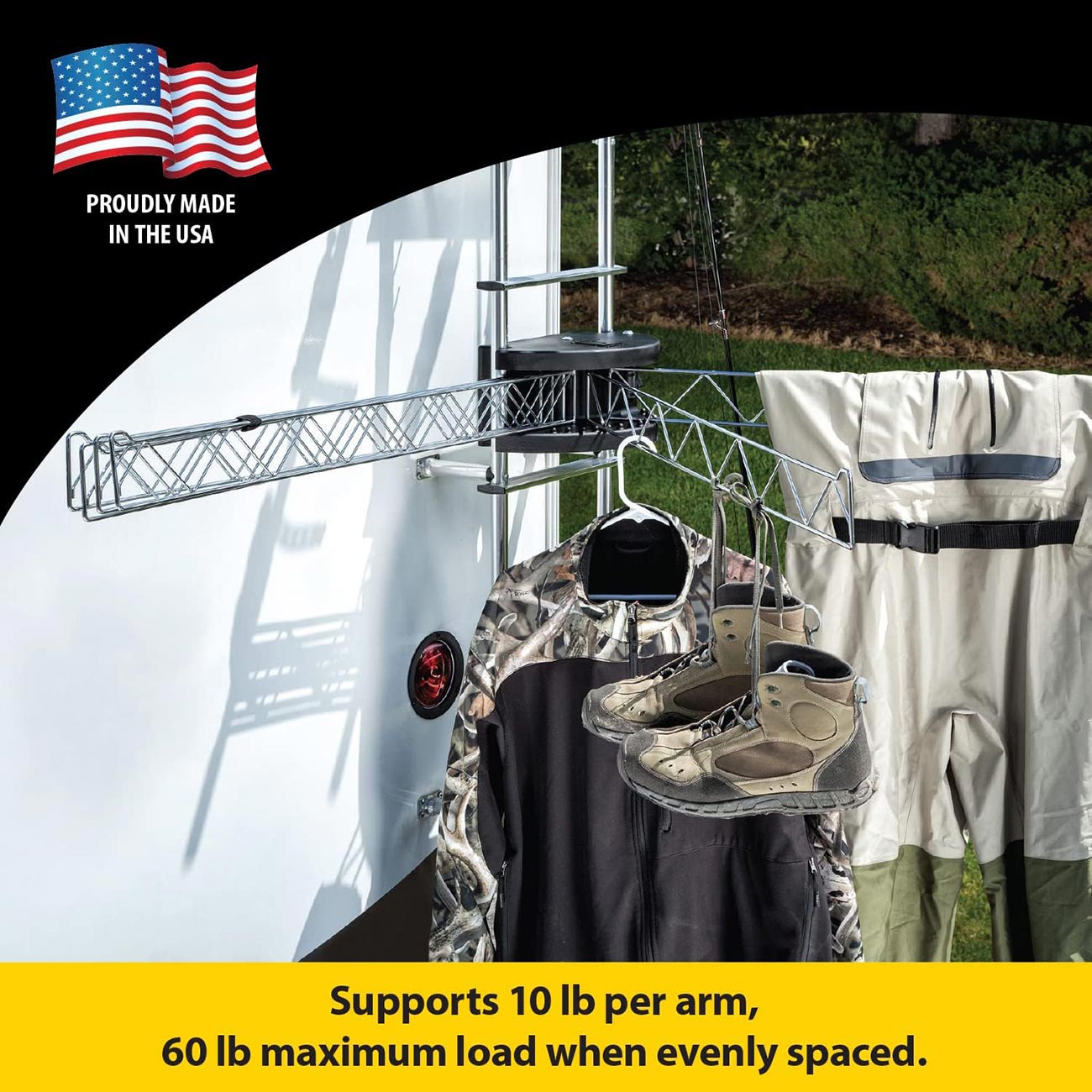 Stromberg Extend-A-Line 35″ Clothes Dryer – Ladder Mounting