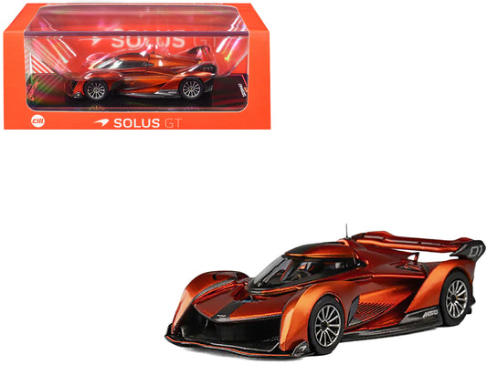 McLaren Solus GT Orange Metallic 1/64 T&y Diecast Model Car by CM Model