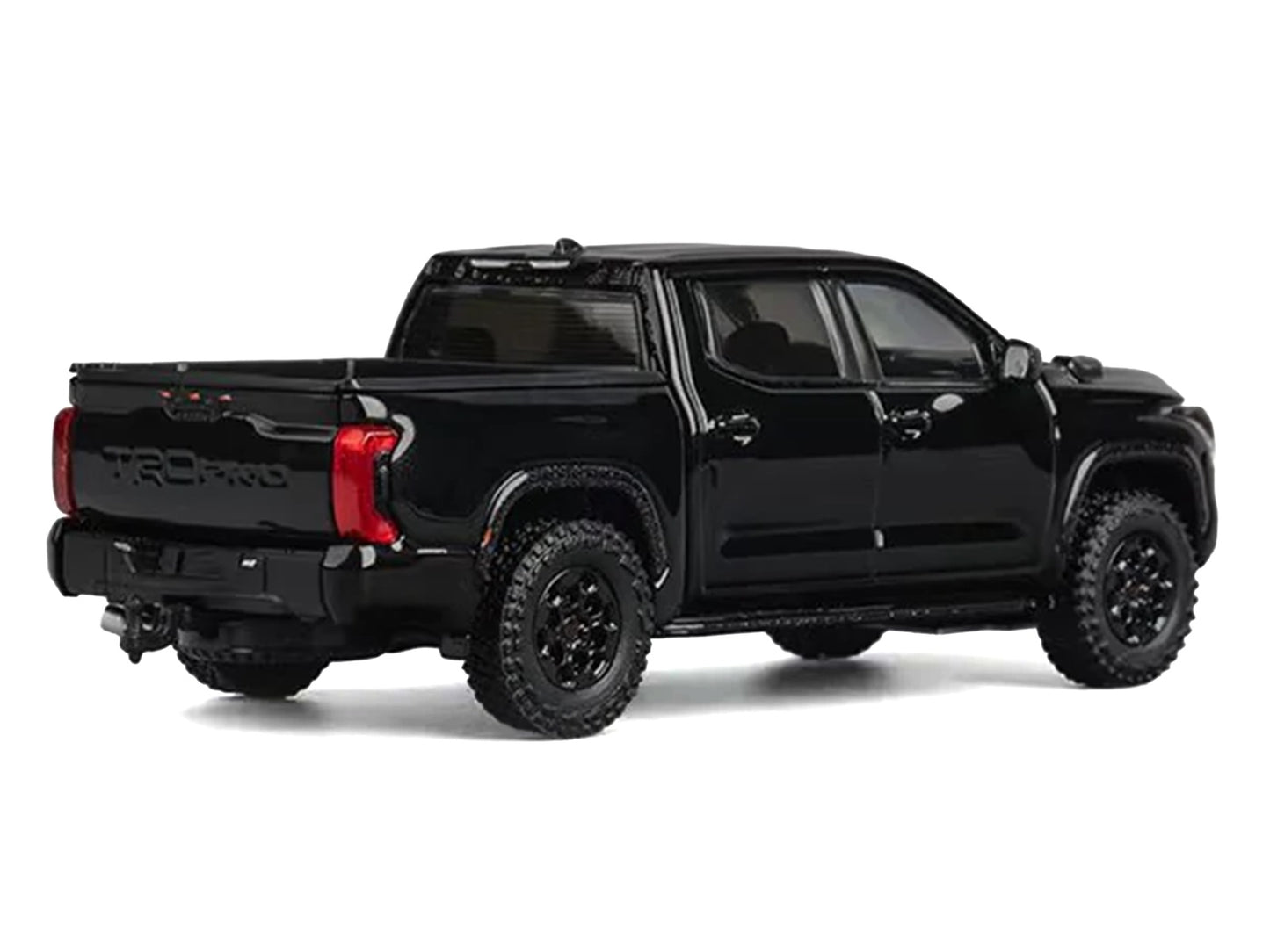 Toyota Tundra Pickup Truck Black 1/64 Diecast Model Car by CM Models