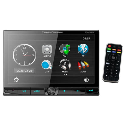Power Acoustik 10.6" Floating  Double Din DVD with Apple Car Play & Android Auto