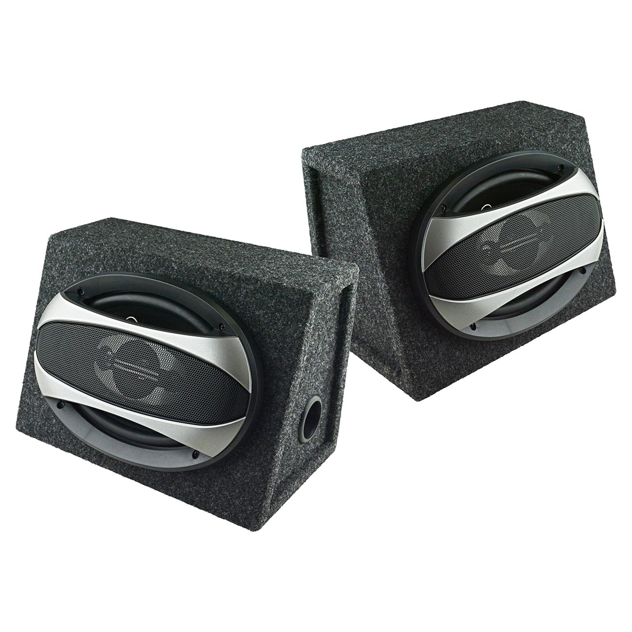 AudioDrift Loaded 6x9" 500 Watt Max 4 Way Single Boxes (Pair)