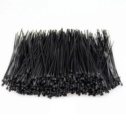 Xscorpion 4″ Wire Ties - Black (1000 count)