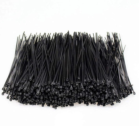 Xscorpion 4″ Wire Ties - Black (1000 count)