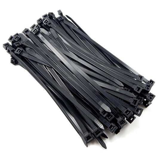 Nippon Nylon Wire Ties 6â€³ - Black (100 count)