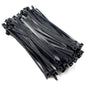 Nippon Nylon Wire Ties 6â€³ - Black (100 count)