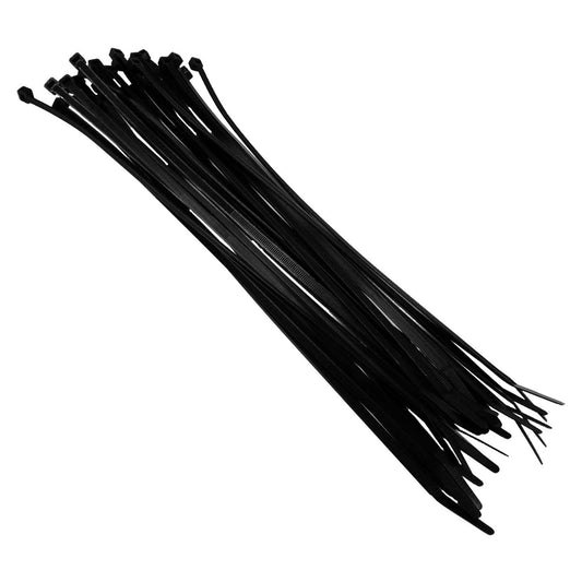 Xscorpion 8″ Wire Ties - Black (100 count)