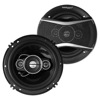 Audiodrift 6.5" 4-Way Speakers 300W Max