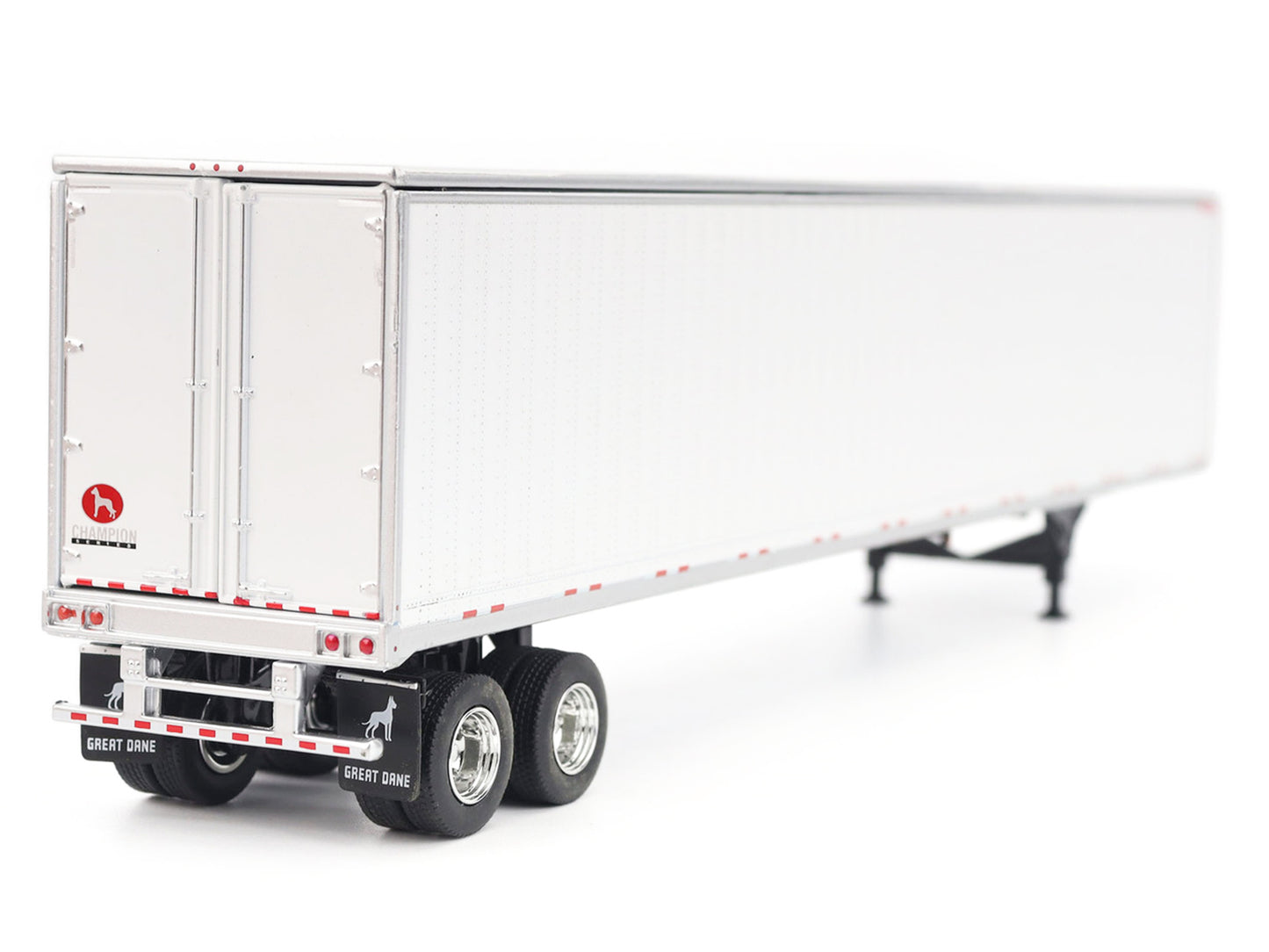 Great Dane Champion 53ft Dry Cargo Trailer White "Transport Series" 1/50 T&y Diecast Model by T&y Diecast Masters