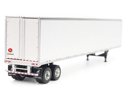 Great Dane Champion 53ft Dry Cargo Trailer White "Transport Series" 1/50 T&y Diecast Model by T&y Diecast Masters