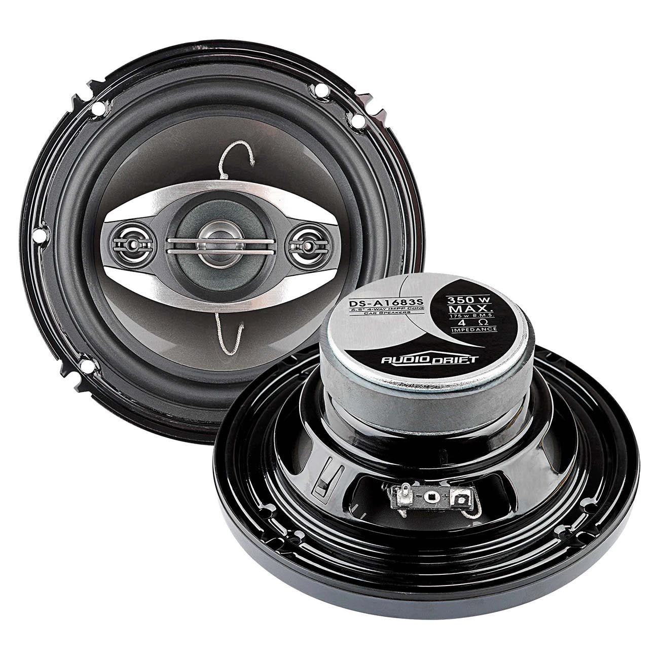 Audiodrift 6.5" 4-way speaker 350W 175W RMS
