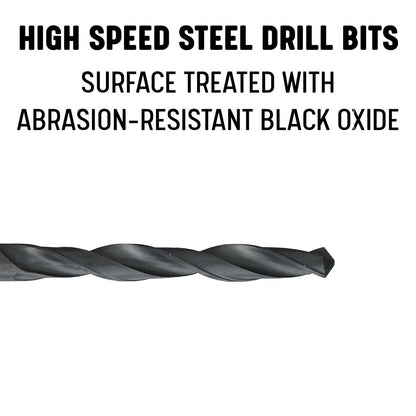 DRILL AMERICA 3/8" x 12" HSS Aircraft Extension Drill Bit