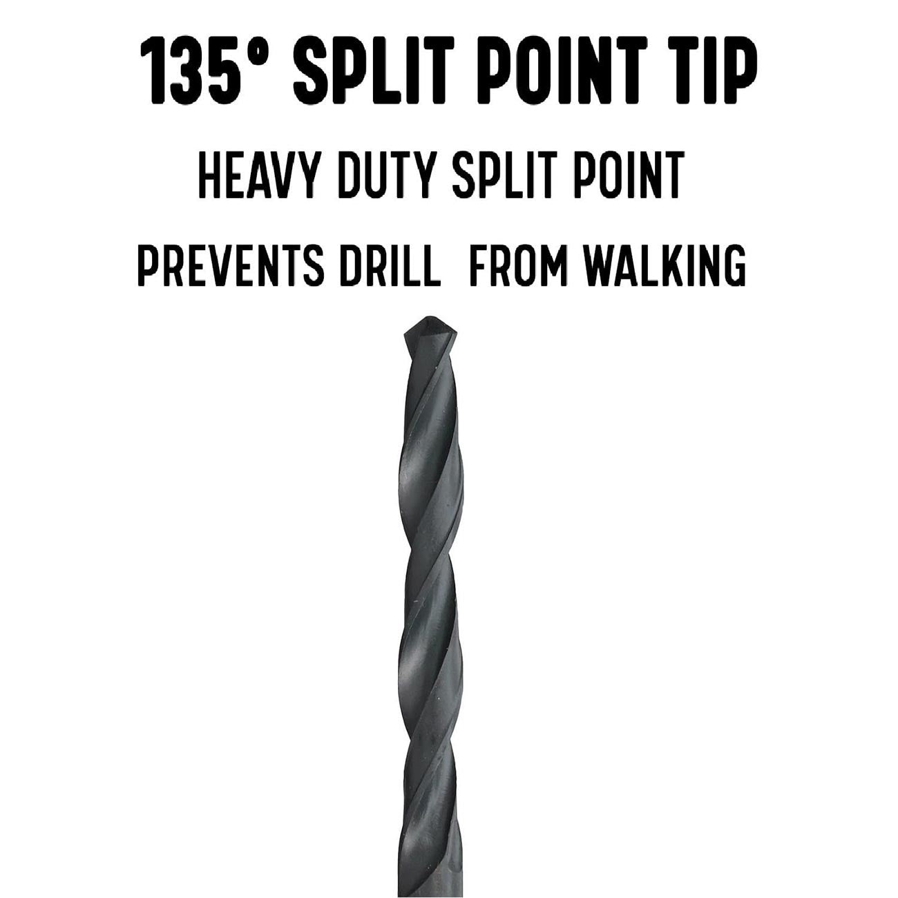 DRILL AMERICA 3/8" x 12" HSS Aircraft Extension Drill Bit
