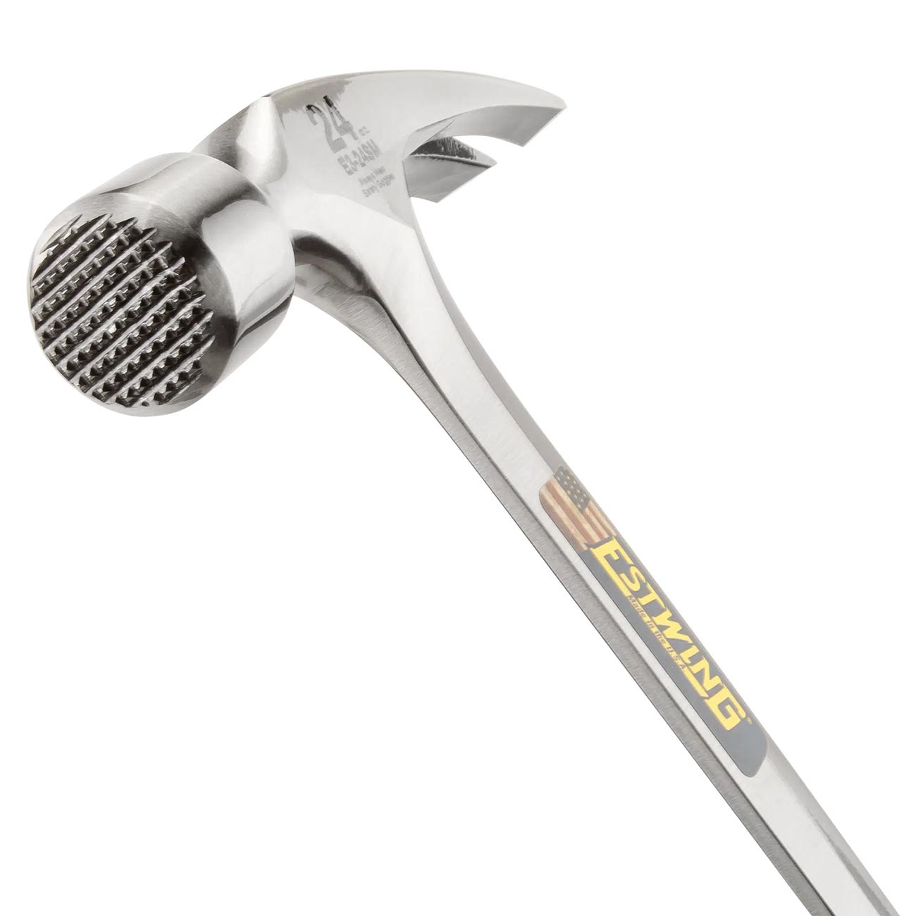 Estwing 24 oz. Milled Face Rip/Framing Hammer - Blue Shock Reduction Grip