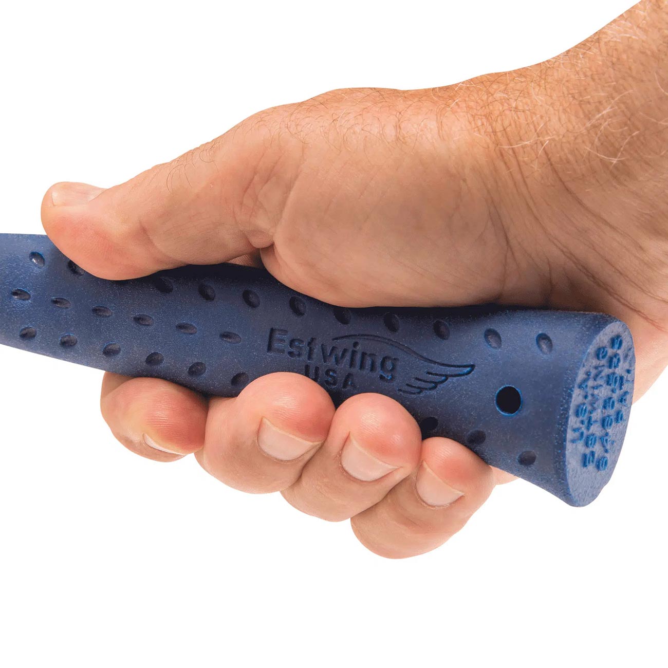 Estwing 32 oz. Ball Peen Hammer - Blue Shock Reduction Grip