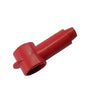 EGIS CableCap Stud Insulator 2/0 - 2  AWG Red Retail Pack
