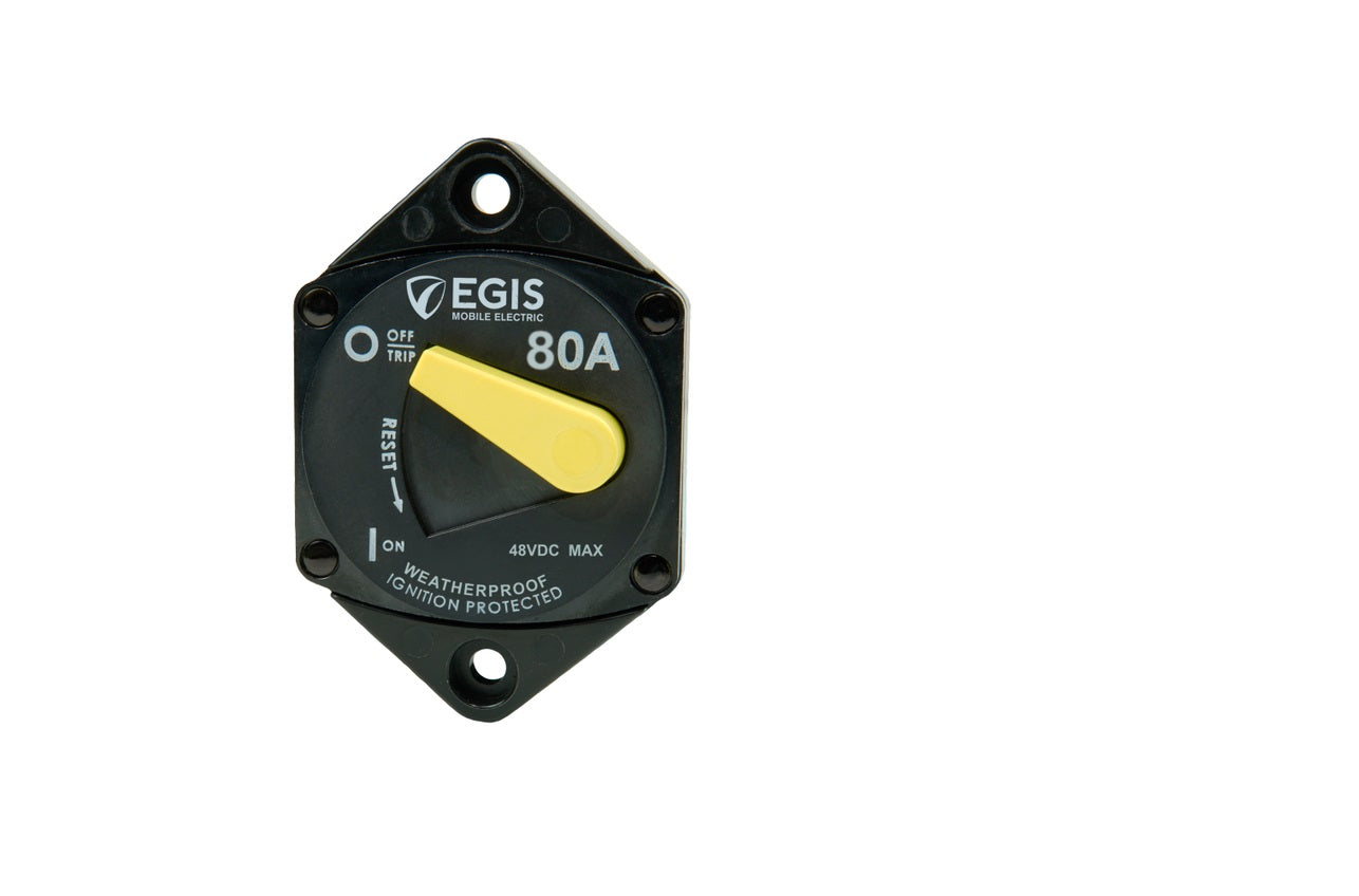 EGIS 87-Series 80 Amp Wtron Circuit Breaker Panel Mount