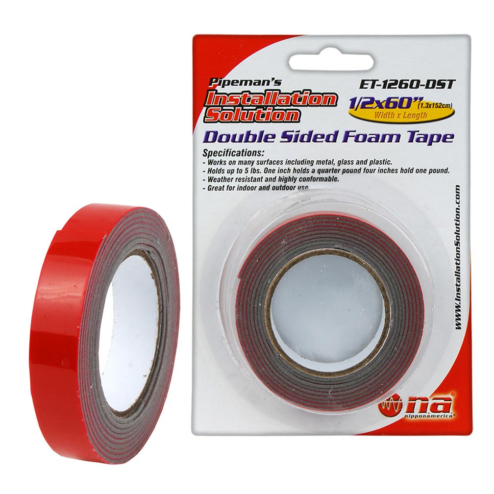 Installation Solution 1/2" Double Sided Foam Tape (60")