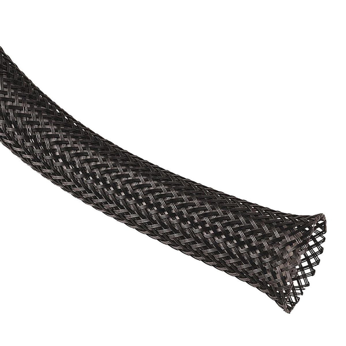 XSCORPION 3/8" Expandable Braided Sleeve - Black (100 feet)