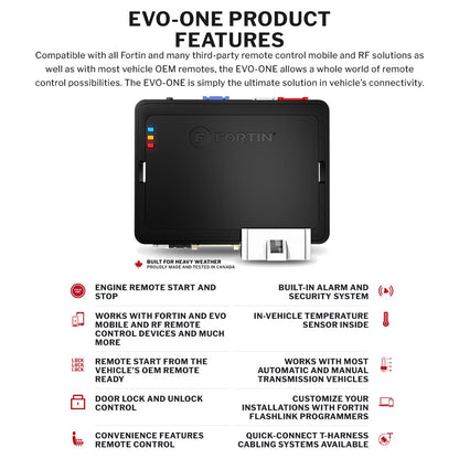 Fortin EVOâ€ONE & Tâ€Harness for select Toyota 2018-2022 (Câ€HR)