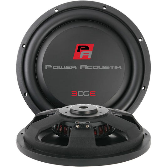 Power Acoustik 10" Shallow Mount Woofer 600W RMS/1200W Max Single 4 Ohm Voice Coil
