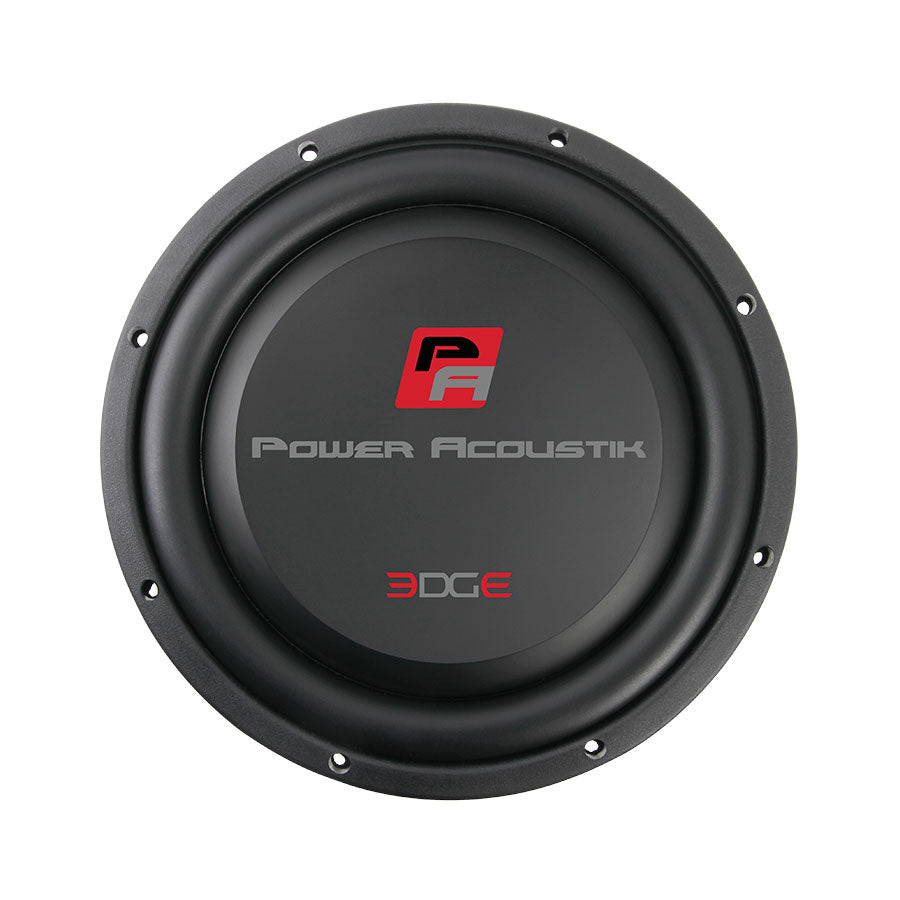 Power Acoustik 10" Shallow Mount Woofer 600W RMS/1200W Max Single 4 Ohm Voice Coil