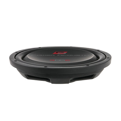 Power Acoustik 10" Shallow Mount Woofer 600W RMS/1200W Max Single 4 Ohm Voice Coil