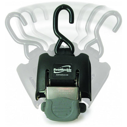 BoatBuckle Stainless Steel Retractable Bow Tie-Down (each)